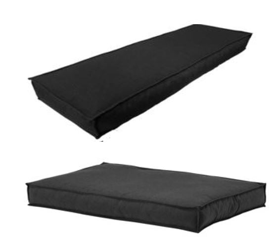 Living Outdoor - Michigan Pall Cushion Set - Sits och rygg - Mörkgrå