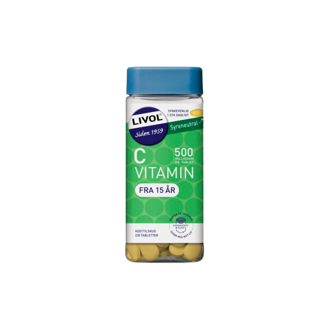 Livol - Livol C-vitamin 500 mg 230 Stk