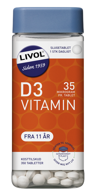 Livol - Livol D-vitamin  35µg 350 Stk