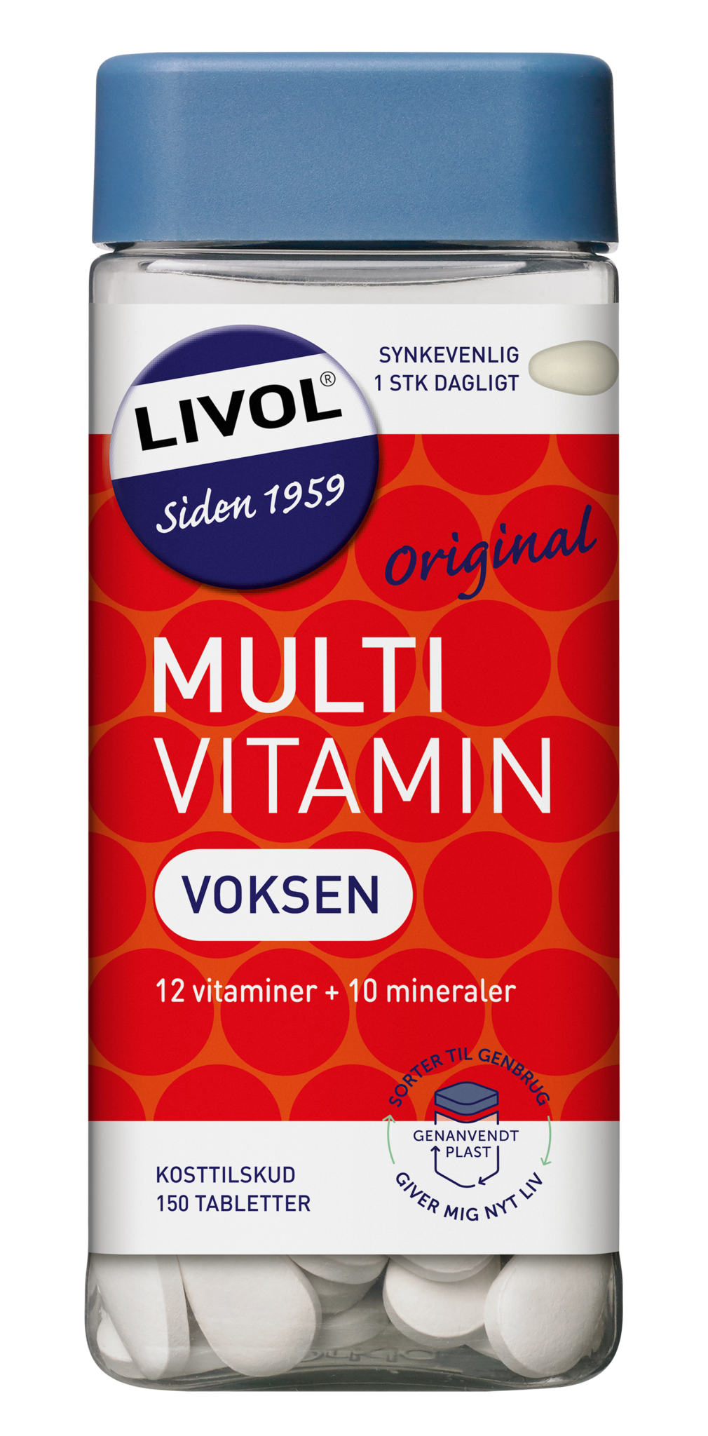Livol - Livol Multivitamin Voksen 150 Stk