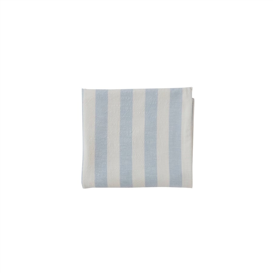 OYOY Living - Striped Tablecloth 200x140 cm - Ice Blue (L300301) - Hjemme og kjøkken