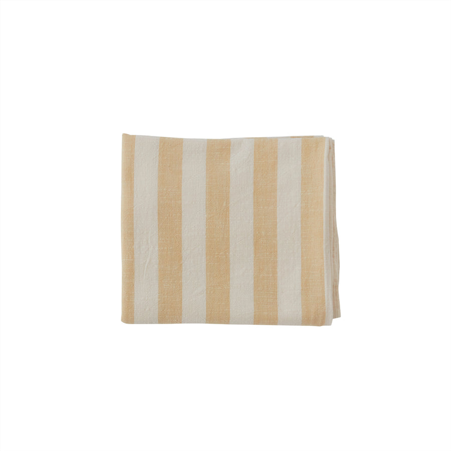 OYOY Living - Striped Tablecloth 260x140 - Vanilla (L300306)