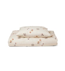 Nuuroo - Bera Baby Bed Linen Creme - Circus
