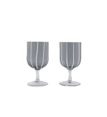 OYOY Living - Mizu Wine Glass - Pack of 2 - Grey (L300547)