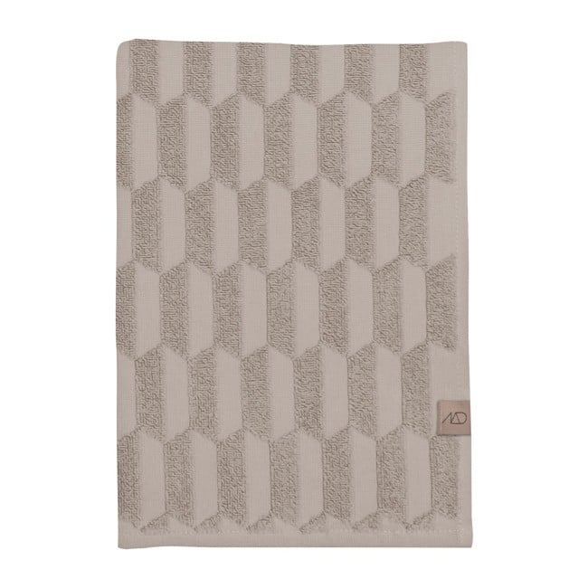 Mette Ditmer - Geo Towel 50 x 95 cm - Sand