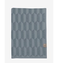 Mette Ditmer - Geo Towel 50 x 95 cm - Stone blue