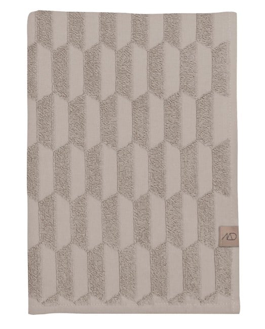 Mette Ditmer - Geo Bath Towel 70 x 135 cm - Sand