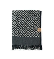 Mette Ditmer - Morocco Guest Towel 35 x 60 cm - Black / White