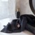 Mette Ditmer - Morocco Bath Towel 70 x 140 cm - Black / Grey thumbnail-2