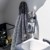 Mette Ditmer - Morocco håndklæde 70x140 cm - Sort/Hvid thumbnail-3