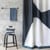 Mette Ditmer - Shower Curtain 150x200 cm - ROCk Black thumbnail-3