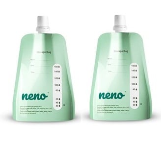 NENO - 2 x Breast Milk Bags 20 Bags - Baby og barn