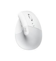 Logitech - Lift Ergo Mouse, Off-white/Pale Grey