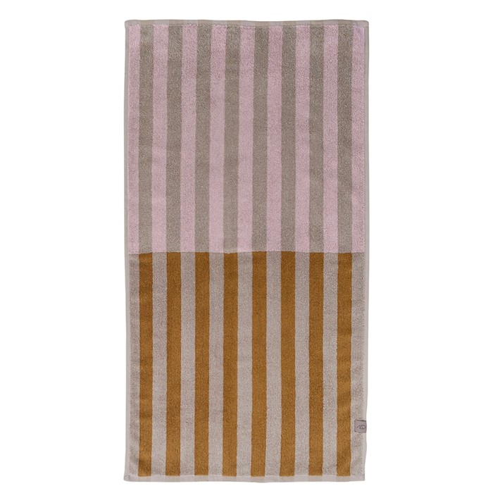 Mette Ditmer - Disorder Organic Bath Towel 70 x 133 cm - Powder rose