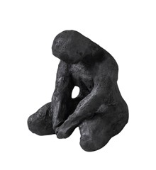 Mette Ditmer - ART PIECE meditating man - Black