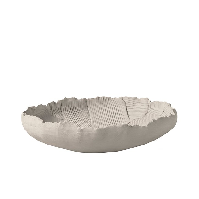 Mette Ditmer - ART PIECE patch bowl  - Off-white