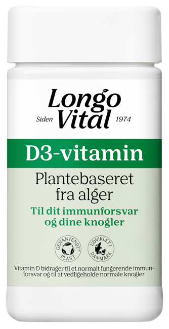 Longo - Longo Vital D-vitamin 180 stk