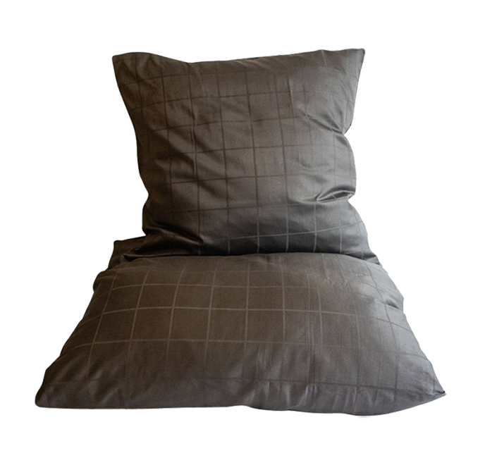 omhu - Mega Tern Bed Linen 140x200 - Dark Grey (200102028)