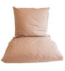 omhu - Percale bed linen 140x200 - Nude (200304007)