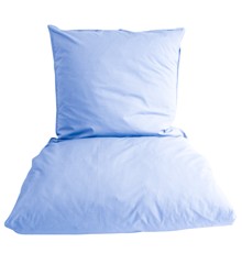 omhu - Percale bed linen 140x200 - Light Blue (200303061)