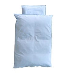 omhu - Percale Junior bed linen 100x140 - Light Blue (140303061)