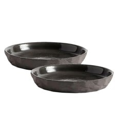 Muubs - Kuri Dessertplates 2 pc - Stone (9160002153)