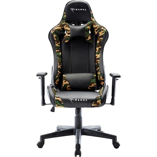 K p Piranha Bite Gaming Chair Camo DEMO EX