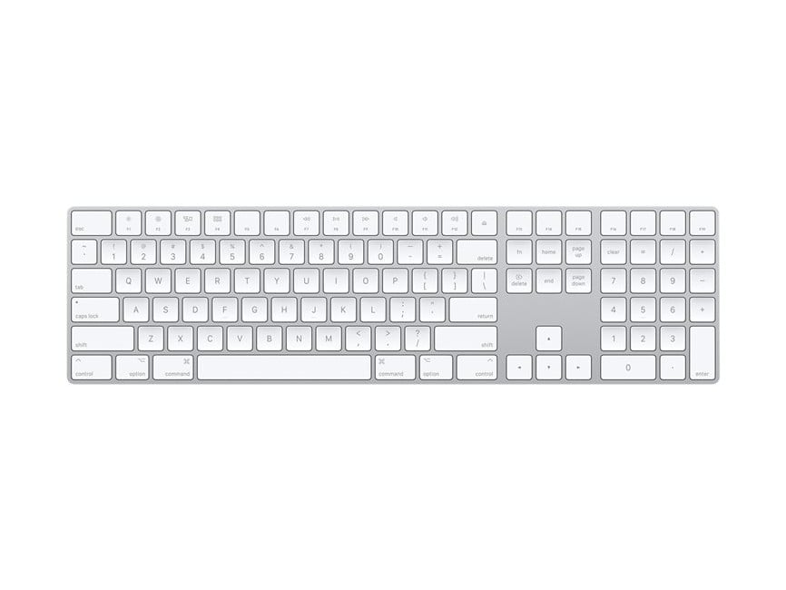 Apple - Magic Keyboard with Keypad - Danish Layout (MQ052DK/A)