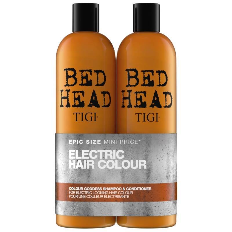 TIGI - Bed Head Colour Goddess Oil Infused Shampoo + Conditioner 2x 750 ml - Skjønnhet