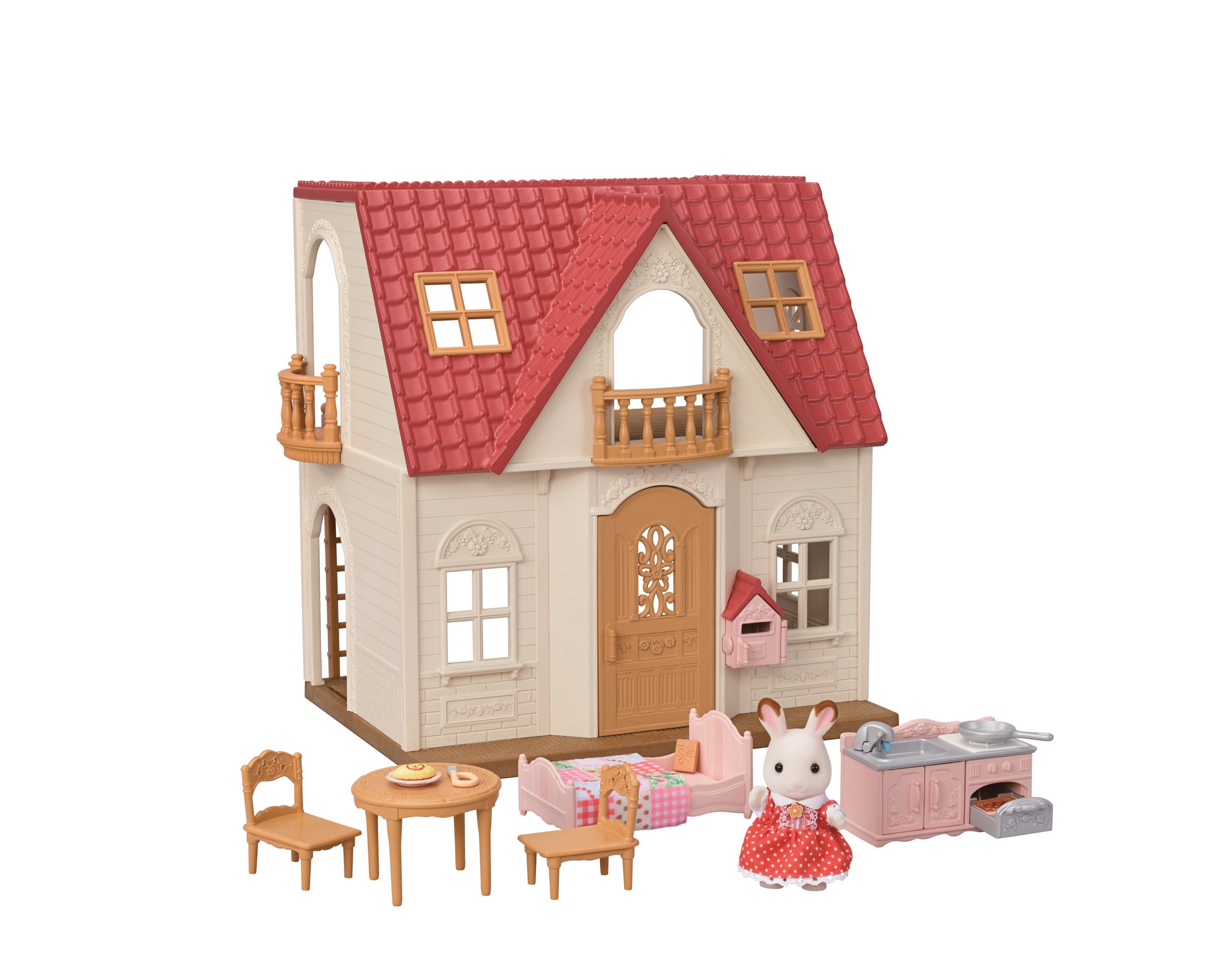 Sylvanian Families - New Red Roof Cosy Cottage Starter Home (5567) - Leker