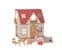 Sylvanian Families - New Red Roof Cosy Cottage Starter Home (5567) thumbnail-1