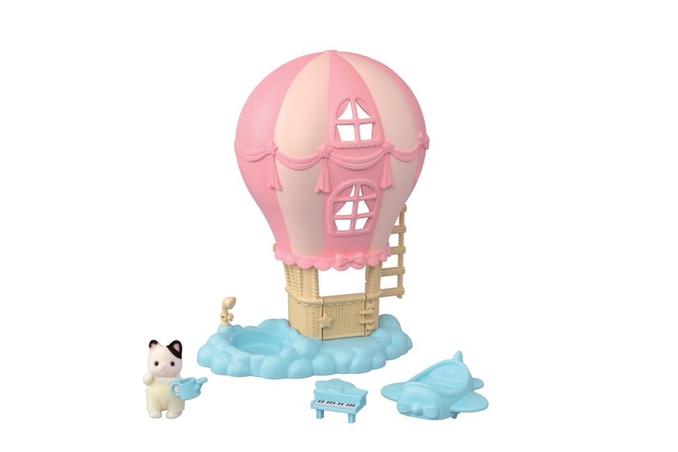 Sylvanian Families - Baby Ballon Legehus med figur (5527)