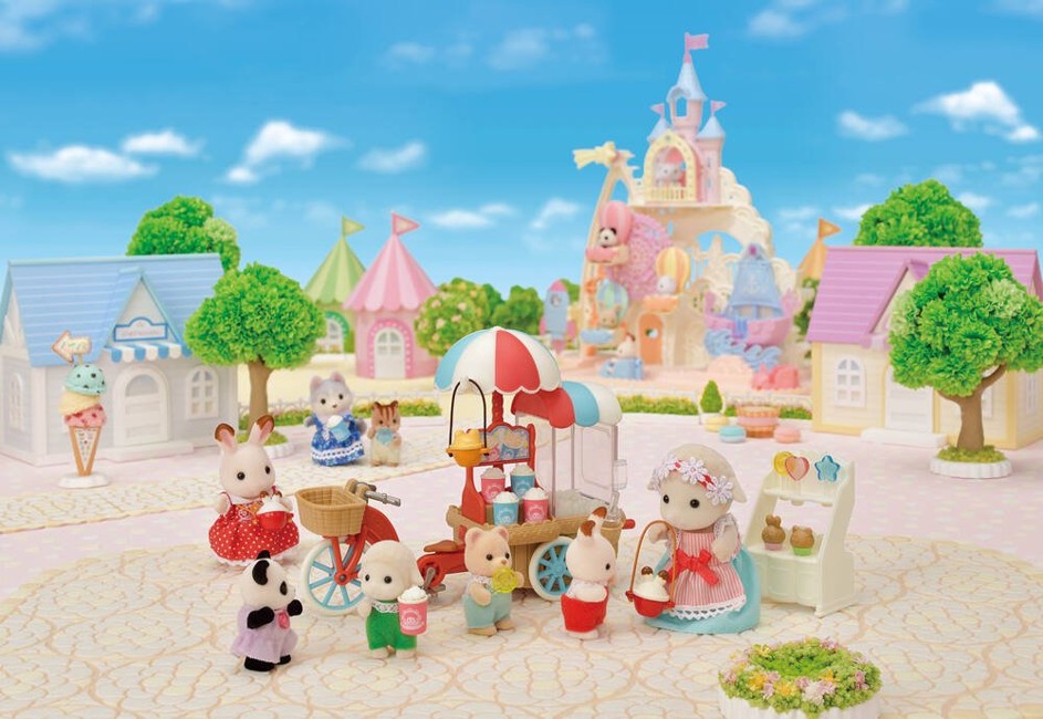 Sylvanian Families - Popcorn Delivery Trike (5653)