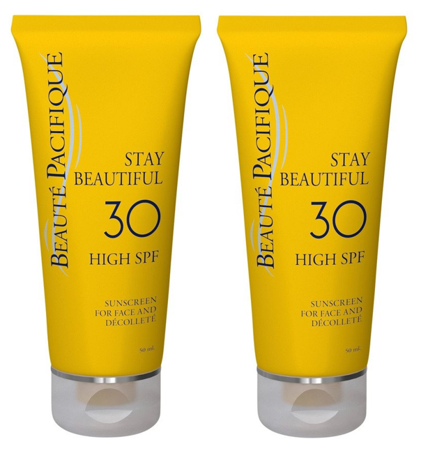 Beauté Pacifique - 2 x Stay Beautiful Face Sunscreen SPF 30 50 ml