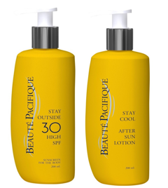 Beauté Pacifique - Stay Outside Solcreme SPF 30 200 ml +  Stay Cool After Sun 200 ml