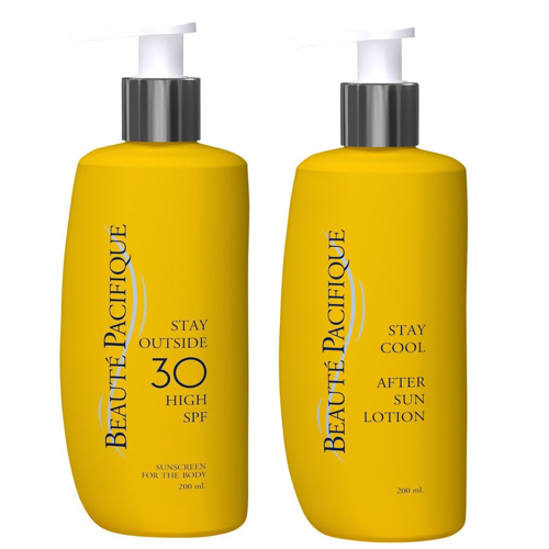Beauté Pacifique - Stay Outside Sun Lotion 200 ml SPF 30 + Stay Cool After Sun 200 ml
