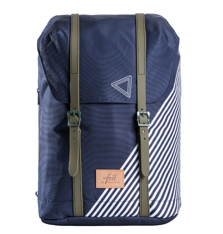 Frii of Norway - 30L schoolbag - Stripe (22200)