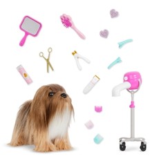 Our Genration - Long-haired dog with accessories - (735162)