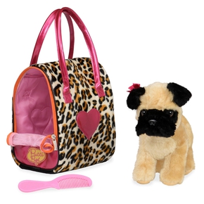 Pucci - Dog in Leopard bag - (708357)