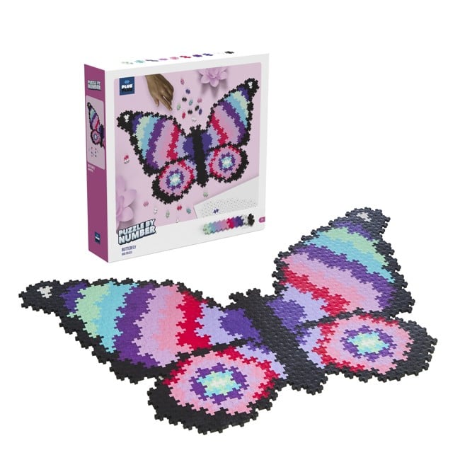 Plus-Plus - Puzzle By Number Butterfly 800pcs