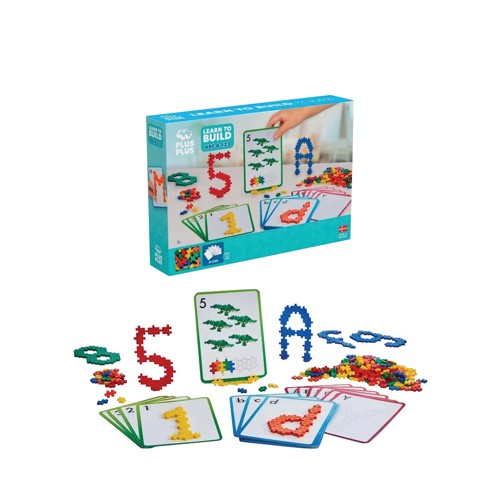 Plus-Plus - Learn To Build ABC & 123 - (3909)