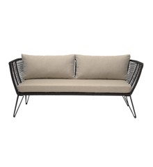 Bloomingville - Mundo lounge sofa - Black (50255217)