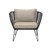 Bloomingville - Mundo lounge chair - Sort thumbnail-1