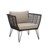 Bloomingville - Mundo lounge chair - Sort thumbnail-3