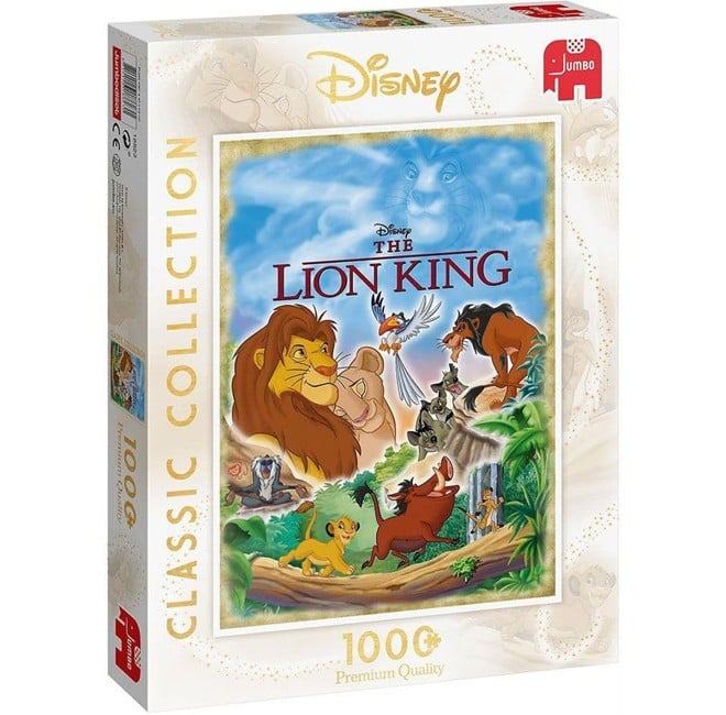 Puslespil Jumbo - Disney Løvernes Konge (1000 Brikker)