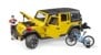 Bruder - Jeep Wrangler Rubicon Unlimitd w/Mountain Bike  (02543) thumbnail-3