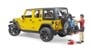 Bruder - Jeep Wrangler Rubicon Unlimitd w/Mountain Bike  (02543) thumbnail-4