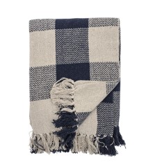Bloomingville - Faya Throw Plaid - Recycled Cotton (82049443)