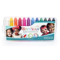 Grim'Tout - Face Paint Sticks - 12pack - (GT41883)