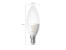 Philips Hue -  E14 2-Pack Bulb - White Ambiance thumbnail-2
